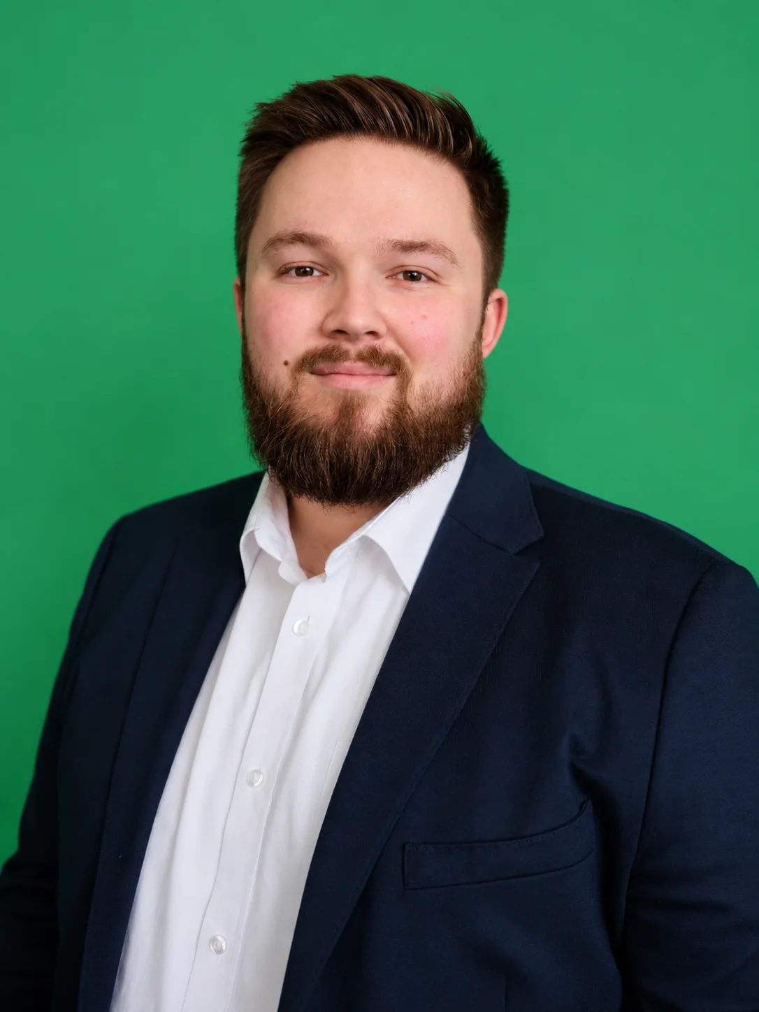 Portrait of Sam Palfrey, Commercial Director at Osiris IT.